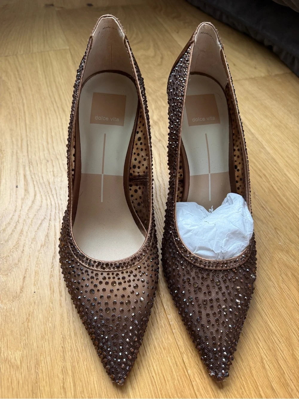 Dolce Vita satin heels